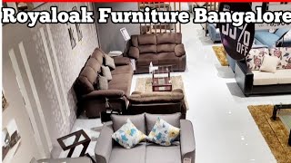 Royaloak Furniture Bangalore Store Tour | Best Home Decor and Furniture Store |  Indian Mom Space