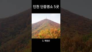 인천단풍명소 5곳