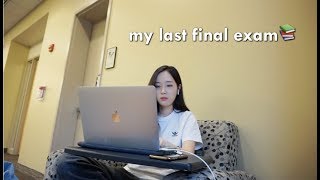 (ENGSUB)미국대학생의 마지막 기말고사 브이로그🇺🇸📖/My last final vlog