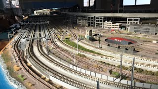 【Nゲージ LIVE】レンタルレイアウトRe-Color 東京店 ライブカメラ① 鉄道模型 Modelleisenbahn Model Railroad N-Scale 2021/1/3