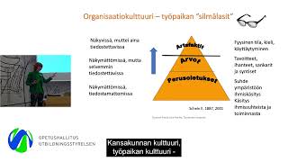 Organisaatiokulttuuri hyvinvoinnin perustana