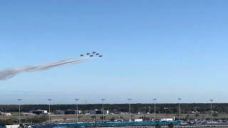 2024 NASCAR Daytona 500 Military Flyover | U.S. Air Force Thunderbirds