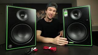 Best Studio Monitors Under $350  - Mackie CR8-XBT 8” Monitors with Bluetooth (Unboxing \u0026 Review)