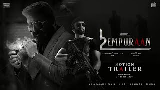 Empuraan Official Teaser   Mohanlal   Prithviraj Sukumaran   Antony Perumbavoor   Alan james Shinad