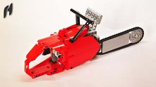 Lego Technic Chainsaw (with Power Functions Motor)