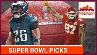 SUPER BOWL PREDICTIONS: Will the Chiefs beat the Eagles \u0026 be the 1st 3-peat Super Bowl champions?