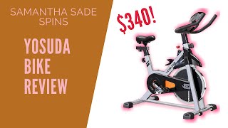 SAMANTHA SADE SPINS | YOSUDA Indoor Bike Review 🚴🏾‍♀️ : is it worth the coin?!?!
