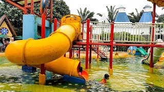 Perosotan terowongan air - Wahana kolam renang yang sangat disukai anak-anak