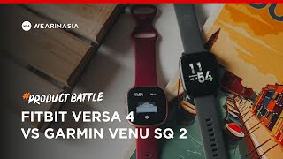 GARMIN VENU SQ 2 VS FITBIT VERSA 4 HARGANYA BEDA TAPI.....