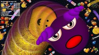 🐍wormate io ! worms zone io❤ !! pro skills gameplay #784  ! Worms 02