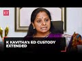 Delhi Court extends ED remand of BRS leader K Kavitha till March 26; she claims arrest illegal