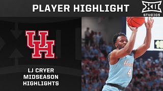 LJ Cryer Midseason Highlights | 2024-25 Big 12 Men's Basketball