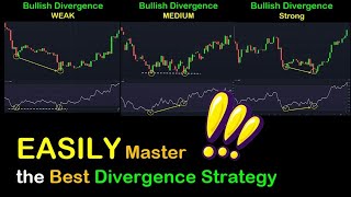 EASILY  Master the Best Divergence Trading Strategy ( IT ACTUALLY WORKS) #Crypto #Forex #Stocks