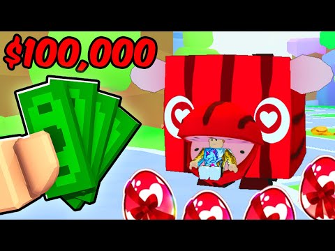 I Spent 100,000 In Pet Simulator 99 Trying to Hatch a Titanic Lovemelon