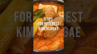 THE kimchi jjigae recipe and tips you need for your best one! #kimchistew #koreanfood #koreanrecipe