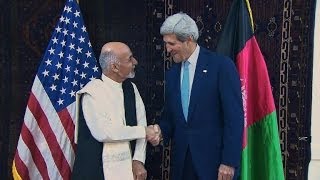 Kerry in Kabul hopes for end to Afghan election crisis