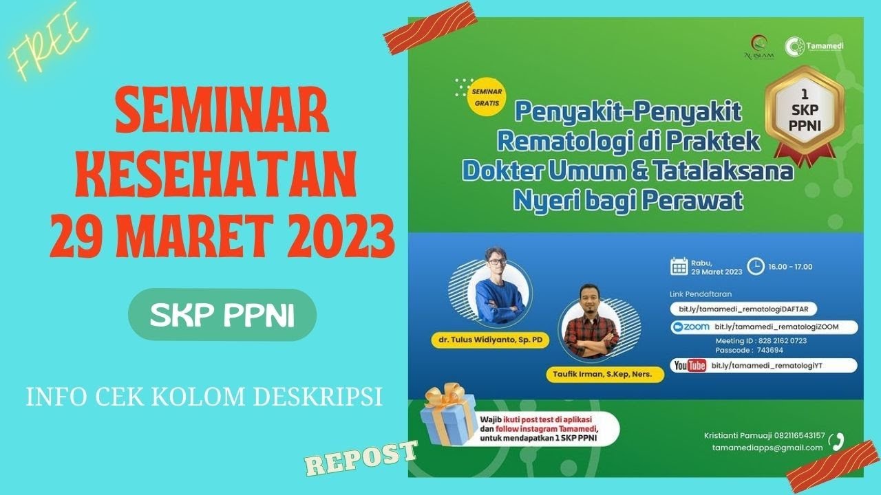 WEBINAR KESEHATAN - 29 MARET 2023 - SKP PPNI - YouTube