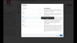 Allowing basic network access to an instance running on OpenStack
