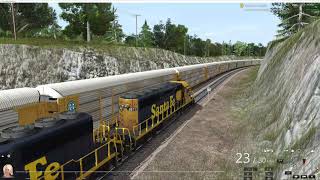 Trainz TRS19 - EMD SD40-2 - Coal and Oil - 4K UHD