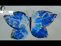 How to paint a Butterfly with leaf || Butterfly painting with leaf \ Butterfly Drawing With Leaf