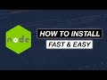 How to Install Node the CORRECT Way 2022