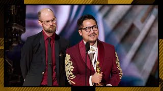 'Everything Everywhere All at Once' Wins Best Original Screenplay | 95th Oscars (2023)