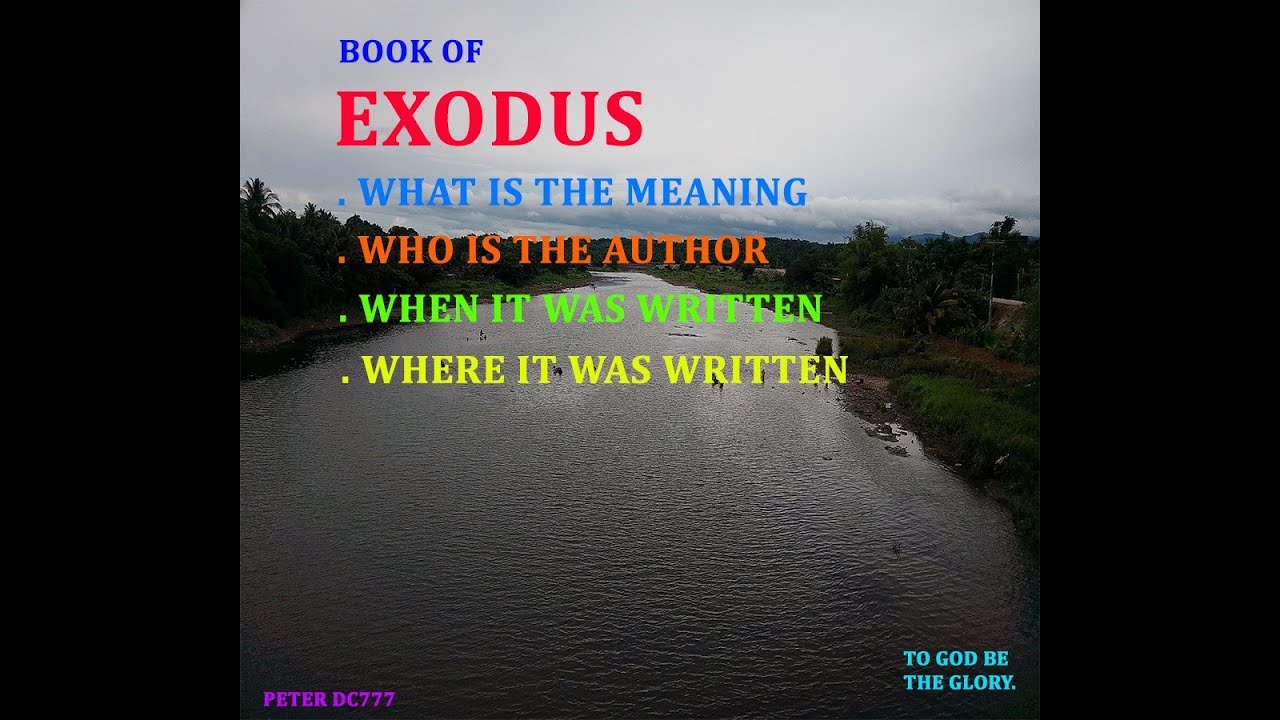 BOOK OF EXODUS - YouTube