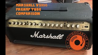 Marshall VS100 Amp Head Tube Comparison - Part 1