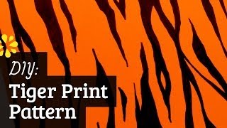 How to Make Tiger Pattern
