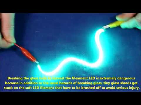 Flexible Filament LEDs - YouTube