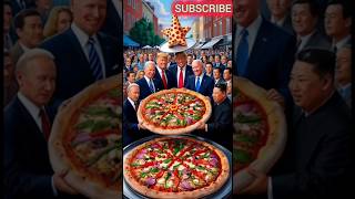 Leaders Under a Pizza Umbrella – The Funniest Scene of the Year#ai #technology #putin #trump #shorts