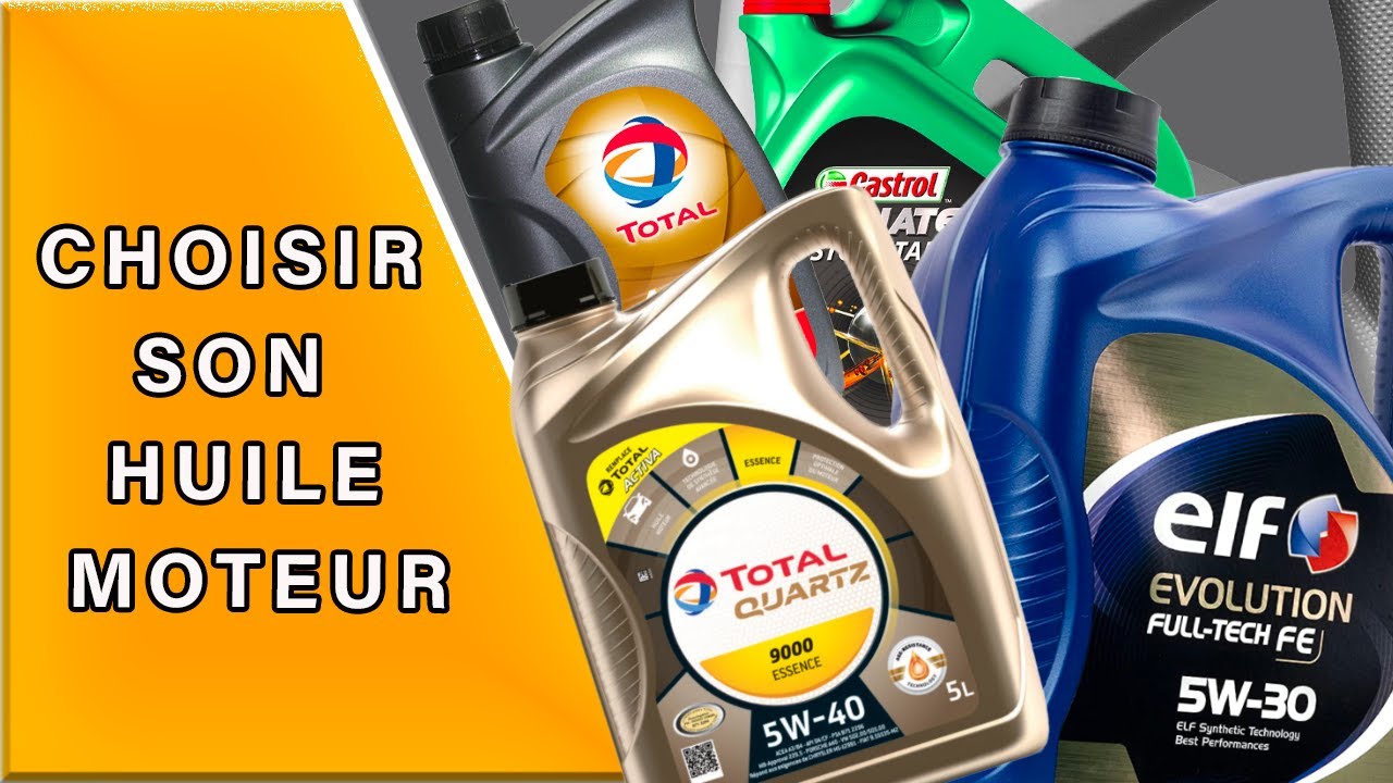 Comment Bien Choisir Votre Huile Moteur? Je Vous Dit Tout! 5W40 10W40 ...