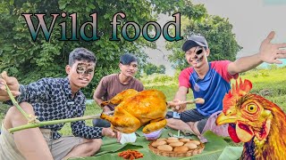 Skill of living : Catch wild chickens for cooking