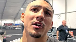 TEOFIMO LOPEZ SAYS KAMBOSOS FIGHT WAS FIXED! GETS ANGRY WHEN ASKED TO PREDICT KAMBOSOS VS HANEY!