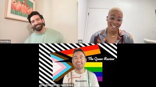 Queer stars of Max's rom-doc dating series Swiping America - Krishnanand Kelkar \u0026 Ashleigh Warren