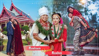 BISTARAI | SWAR | Roshni Weds Resham | Nepali Cinematic  Wedding Highlight | Photo Frame Nepal