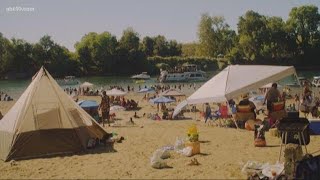 Officials close park as thousands flock to American River on Memorial Day