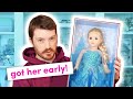 Unboxing Disney Frozen Elsa American Girl Collector Doll