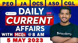 Daily Current Affairs Live | 5 May 2023 |  Bibhuti Sir