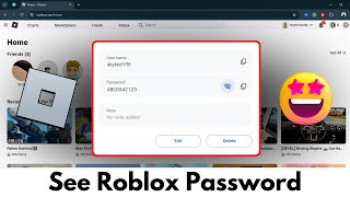 How To See Roblox Password If You Forgot It | Check Current Roblox Password 2025