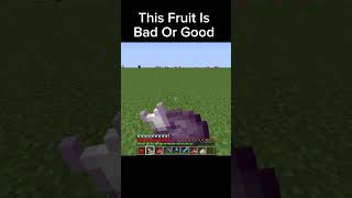 Minecraft Fruit...🍑 #minecraft #shorts