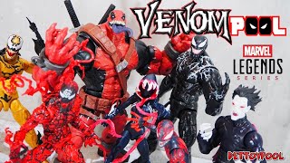 Hasbro Marvel Legends  Venompool Wave  Venom, Carnage, Morbius, Phage, Action Figure Unboxing Review