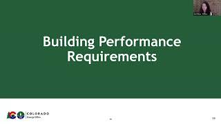 Building Performance Colorado Program Overview