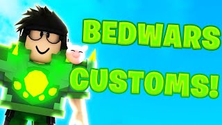 🔴CUSTOM MATCHES WITH VIEWERS COME JOIN! 🔴(Roblox Bedwars Live)