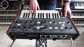 MOOG PRODIGY Analog Synthesizer (1979) Die Geschichte vom kleinen Moog