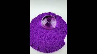 Purple kinetic sand ASMR #4 | #shorts #kinetiksand #asmr #asmrsand #asmrkineticsand