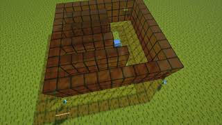 Maze - Eller's Algorithm - (Computercraft)