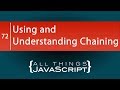 JavaScript Tip: Understanding and Using Chaining