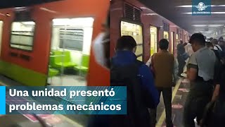 Otro incidente más en la Línea 3; se llena de humo la estación Niños Héroes