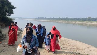 তিন জেলার মোহনা ও মনোমুগ্ধকর রাস্তা দৃশ্য || Estuary and street views of the three districts